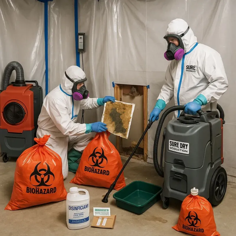 Contaminated Water Handling Protocols process in Miller Place, NY