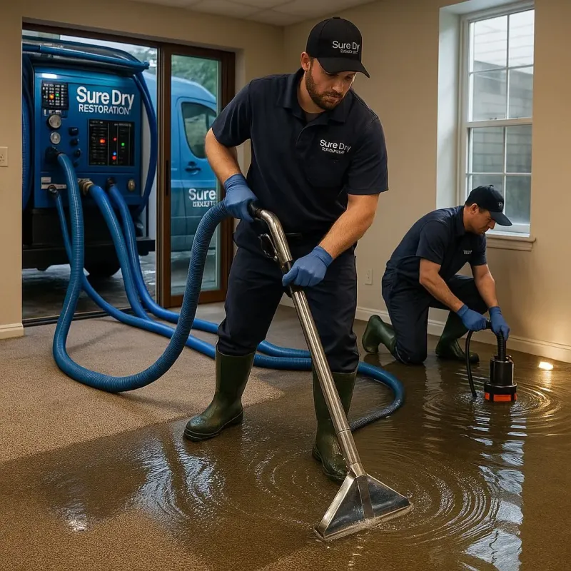 Water Extraction and Removal process in Miller Place, NY